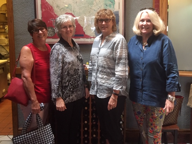 Sara Hefty, Carolyn McCollum, Gayle Snyder and Lynn Eldridge